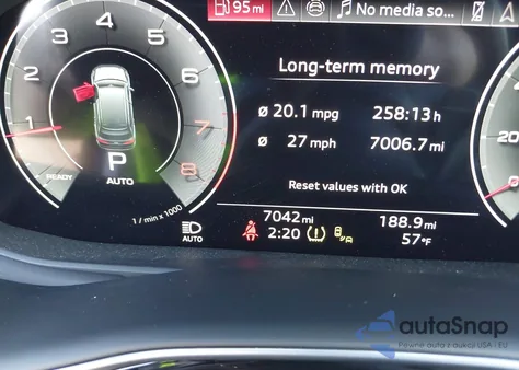 2025 Audi Q7 Premium Plus 45 Tfsi Quattro Tiptronic из США, поврежденный, VIN WA1LCBF74SD021802